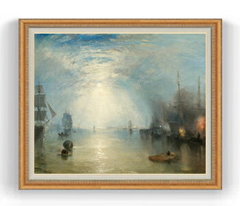 額縁外寸サイズ ---------------------------------------------- ゴールドC/シルバーC 1070×887mm ブラウン 1070×887mm ベーシックB 1065×883mm クラシックゴールド/クラシックシルバー 1039×857mm ---------------------------------------------- 絵自体（キャンバス）の大きさ　910×727mm 【お届け日数】 ご注文日から約2週間で到着いたします。 ※一部在庫商品は早期出荷可能の場合がございます。 お急ぎに際は別途Eメールにてお問い合わせください。 お問い合わせメールアドレス 　shopmaster@artrest.jp 【留意事項】 ※注文個数によりお届け日が変わることがあります。 ※直筆仕上げ商品のため色彩が若干異なる場合がございますので 予めご了承くださいませ。 絵画 販売 インテリア 油絵 油彩 壁掛け 複製画 風景画 ゴッホ モネ ルノワール その他 静物画 肖像画 アート プレゼント 開業祝い 退職祝い 新築祝い 玄関 リビングアート 風水 縁起 フレーム 贈り物ターナー Keelmen