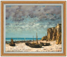 油絵 絵画 直筆仕上げ クールベ 浜辺のボート、エトルタ F30 【油彩 国内生産 インテリア】絵画 販売 30号 大きな絵画サイズ 額入り 風景画 額縁 1070×887mm 複製画 送料無料 絵自体（キャンバス）の大きさ　910×727mm 【お届け日数】 ご注文日から　14-22日以内　に到着いたします。 ※一部在庫商品は早期出荷可能の場合がございます。 お急ぎに際は別途Eメールにてお問い合わせください。 お問い合わせメールアドレス 　shopmaster@artrest.jp 【留意事項】 ※注文個数によりお届け日が変わることがあります。 ※直筆仕上げ商品のため色彩が若干異なる場合がございますので 予めご了承くださいませ。 絵画 販売 インテリア 油絵 油彩 壁掛け 複製画 風景画 ゴッホ モネ ルノワール その他 静物画 肖像画 アート プレゼント 開業祝い 退職祝い 新築祝い 玄関 リビングアート 風水 縁起 フレーム 贈り物クールベ 浜辺のボート、エトルタ