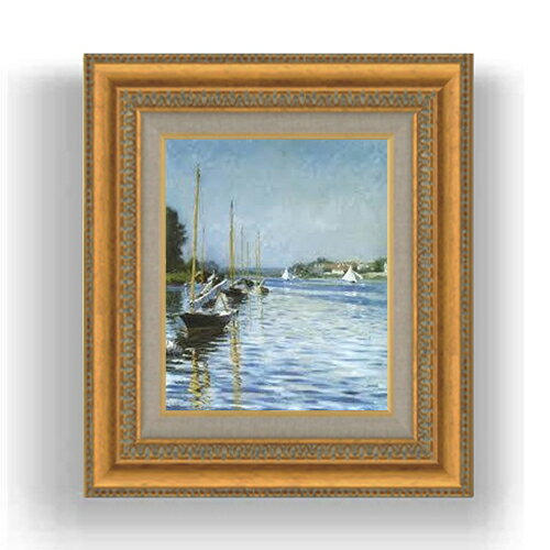 額縁外寸サイズ ---------------------------------------------- ゴールドC/シルバーC 422×370mm ブラウン/ベーシック 420×368mm ---------------------------------------------- 絵自体（キャンバス）の大きさ　273×220mm 付属品：吊り紐、吊り金具（額側）、表面透明板 ※一部在庫商品は早期出荷可能の場合がございます。 お急ぎに際は別途Eメールにてお問い合わせください。 お問い合わせメールアドレス 　shopmaster@artrest.jp 留意事項 ・ラッピング包装希望の場合は次々画面注文備考欄に記載ください。 ・直筆仕上げ商品のため色彩が若干異なる場合がございますので 予めご了承くださいませ。 絵画 販売 インテリア 油絵 油彩 壁掛け 複製画 風景画 ゴッホ モネ ルノワール その他 静物画 肖像画 アート プレゼント 開業祝い 退職祝い 新築祝い 玄関 リビングアート 風水 縁起 フレーム 贈り物カイユボット アルジャントゥイユセーヌ川のボート