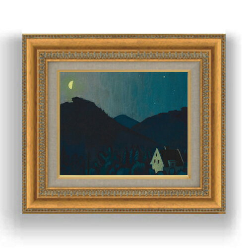 【油絵 直筆仕上げ】ウィーナー ランズシャフト2 F3サイズ 額入り 油絵直筆仕様げ 422×370mm 額縁ガラ..