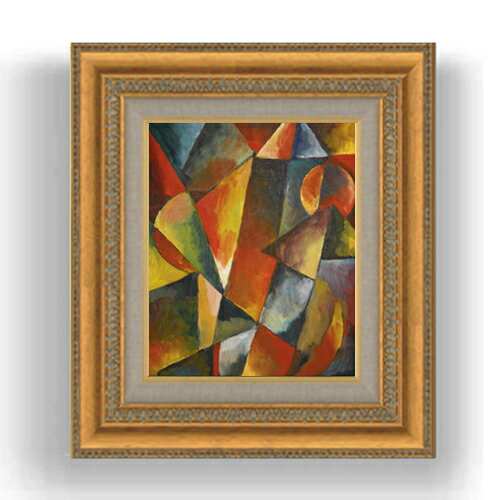 【油絵 直筆仕上げ】トップ　無題（1919） F3サイズ 額入り 油絵直筆仕様げ 422×370mm 額縁ガラス板 ｜ 絵画 アート インテリア 壁掛け複製画