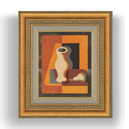 樂天商城 - 【油絵 直筆仕上げ】ホエール シュティレーベン・ミット・クリュッグとビルネ F3サイズ 額入り 油絵直筆仕様げ 422×370mm 額縁ガラス板 ｜ 絵画 アート インテリア 壁掛け複製画