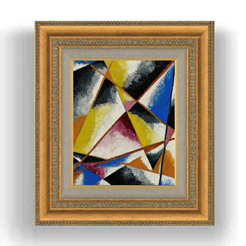 【油絵 直筆仕上げ】ポポワ 無題 F3サイズ 額入り 油絵直筆仕様げ 422×370mm 額縁ガラス板 ｜ 絵画 アート インテリア 壁掛け複製画