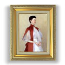 【油絵 直筆仕上げ】サージェント Portrait of Mrs Robert Harrison F4 【額入り】 絵画 販売 4号 油彩 人物画 477×387mm 複製画 送料無料 プレゼント ギフト 開店祝い 開業祝い 退職祝い 新築祝い リビング 玄関 モダン 壁掛け