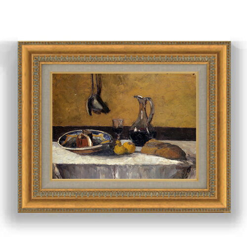 【油絵 直筆仕上げ】ピサロ Still Life F4 【額入り】 絵画 販売 4号 油彩 風景画 481×391mm 複製画 送..