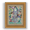 【油絵 直筆仕上げ】クリムト Portrait of Friedericke Maria Beer F4 【額入り】 絵画 販売 4号 油彩 人物画 481×391mm 複製画 送料無料 プレゼント ギフト 開店祝い 開業祝い 退職祝い 新築祝い リビング 玄関 モダン 壁掛け