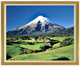 新緑 複製画 風景画 富士山 額縁付 富士山 F50サイズ 50号インテリア 寝具 収納 販売 油絵 フォトフレーム 直筆仕上げ絵画 油彩 額縁付 油彩 風景画 インテリア絵画 風水画 インテリアアート絵画 1303mm 1046mm 50号 絵画販売アートレスト 送料無料 油絵