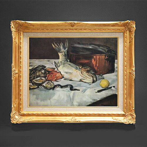 絵自体（キャンバス）の大きさ　410×318mm 【お届け日数】 ご注文日から　8-12日以内　に到着いたします。 ※一部在庫商品は早期出荷可能の場合がございます。 お急ぎに際は別途Eメールにてお問い合わせください。 お問い合わせメールアドレス 　shopmaster@artrest.jp 【留意事項】 ※注文個数によりお届け日が変わることがあります。 ※直筆仕上げ商品のため色彩が若干異なる場合がございますので 予めご了承くださいませ。 絵画 販売 インテリア 油絵 油彩 壁掛け 複製画 風景画 ゴッホ モネ ルノワール その他 静物画 肖像画 アート プレゼント 開業祝い 退職祝い 新築祝い 玄関 リビングアート 風水 縁起 フレーム 贈り物マネ 鯉のいる静物