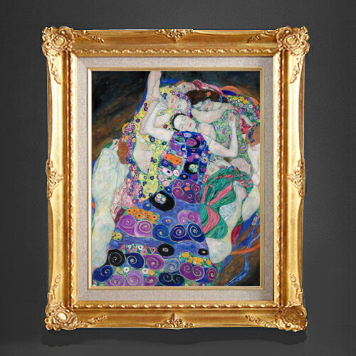 絵自体（キャンバス）の大きさ　410×318mm 【お届け日数】 ご注文日から　8-12日以内　に到着いたします。 ※一部在庫商品は早期出荷可能の場合がございます。 お急ぎに際は別途Eメールにてお問い合わせください。 お問い合わせメールアドレス 　shopmaster@artrest.jp 【留意事項】 ※注文個数によりお届け日が変わることがあります。 ※直筆仕上げ商品のため色彩が若干異なる場合がございますので 予めご了承くださいませ。 絵画 販売 インテリア 油絵 油彩 壁掛け 複製画 風景画 ゴッホ モネ ルノワール その他 静物画 肖像画 アート プレゼント 開業祝い 退職祝い 新築祝い 玄関 リビングアート 風水 縁起 フレーム 贈り物クリムト The Virgin