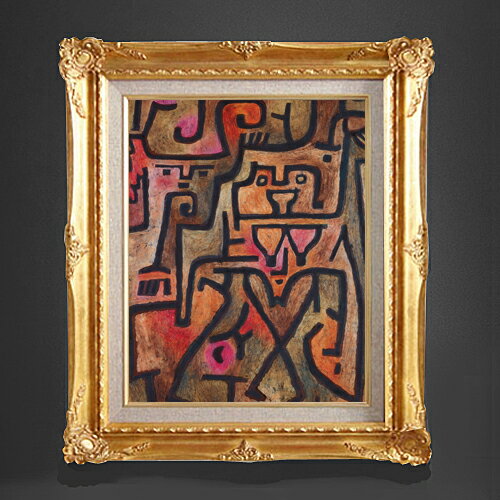 絵自体（キャンバス）の大きさ　410×318mm 【お届け日数】 ご注文日から　8-12日以内　に到着いたします。 ※一部在庫商品は早期出荷可能の場合がございます。 お急ぎに際は別途Eメールにてお問い合わせください。 お問い合わせメールアドレス 　shopmaster@artrest.jp 【留意事項】 ※注文個数によりお届け日が変わることがあります。 ※直筆仕上げ商品のため色彩が若干異なる場合がございますので 予めご了承くださいませ。 絵画 販売 インテリア 油絵 油彩 壁掛け 複製画 風景画 ゴッホ モネ ルノワール その他 静物画 肖像画 アート プレゼント 開業祝い 退職祝い 新築祝い 玄関 リビングアート 風水 縁起 フレーム 贈り物パウル・クレー Forest