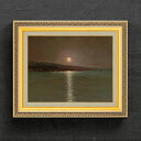 【油絵 直筆仕上げ】ゾナロ Full Moon F6 【額入り】 絵画 販売 6号 油彩 風景画 554×463mm 複製画 送料無料 プレゼント ギフト 開店...