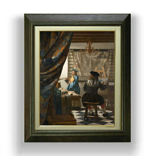 絵自体（キャンバス）の大きさ　410×318mm 【お届け日数】 ご注文日から　8-12日以内　に到着いたします。 ※一部在庫商品は早期出荷可能の場合がございます。 お急ぎに際は別途Eメールにてお問い合わせください。 お問い合わせメールアドレス 　shopmaster@artrest.jp 【留意事項】 ※注文個数によりお届け日が変わることがあります。 ※直筆仕上げ商品のため色彩が若干異なる場合がございますので 予めご了承くださいませ。 絵画 販売 インテリア 油絵 油彩 壁掛け 複製画 風景画 ゴッホ モネ ルノワール その他 静物画 肖像画 アート プレゼント 開業祝い 退職祝い 新築祝い 玄関 リビングアート 風水 縁起 フレーム 贈り物フェルメール 絵画芸術