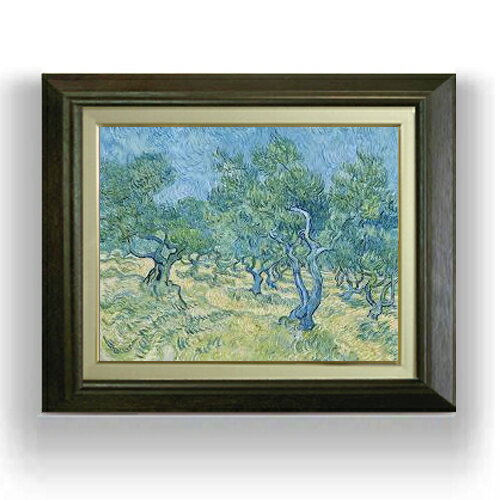 美术, 美术品, 古董, 民间工艺品 - 【油絵 直筆仕上げ】ゴッホ パリ郊外にて F6 【額入り】 絵画 販売 6号 油彩 風景画 556×465mm 複製画 送料無料 プレゼント ギフト 開店祝い 開業祝い 退職祝い 新築祝い リビング 玄関 モダン アートフレーム 壁掛け