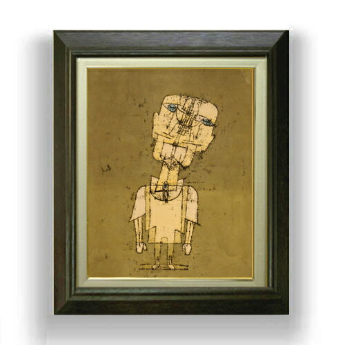 【油絵 直筆仕上げ】パウル・クレー Ghost of a Genius F6 【額入り】 絵画 販売 6号 油彩 抽象画 556×465mm 複製画 送料無料 プレゼント ギフト 開店祝い 開業祝い 退職祝い 新築祝い リビング 玄関 モダン アートフレーム 壁掛け