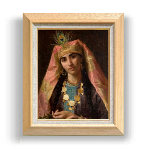 【油絵 直筆仕上げ】ソフィー・アンダーソン シェヘラザード F6 【額入り】 絵画 販売 6号 油彩 人物画..