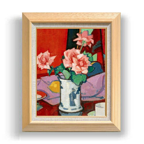 ������ ľɮ�ž夲�ۥ��ߥ奨�롦�ڥץ��� Pink Roses, Chinese Vase F6 �ڳ������ ���� ���� 6�� ���� ��ݲ� 556��465mm...