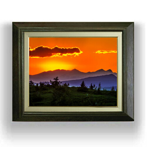 【油絵 直筆仕上げ】ブライズワードからの眺め F6サイズ 額入り 【キャンバス・アクリル/額入り】 油彩..