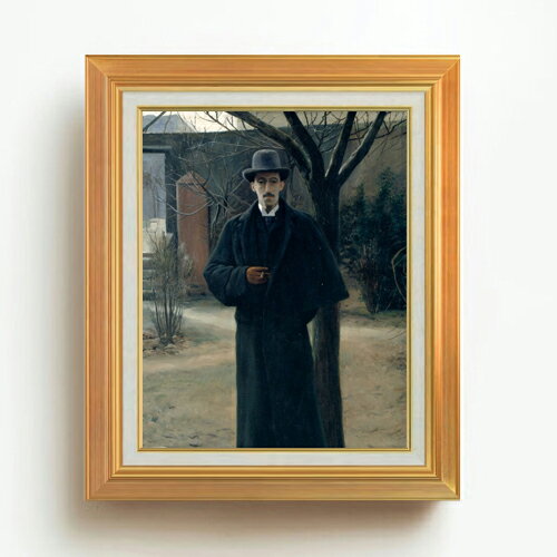 【油絵 直筆仕上げ】ルシニョール Portrait of Miquel Utrillo F6 【アップグレード額】 絵画 販売 6号..