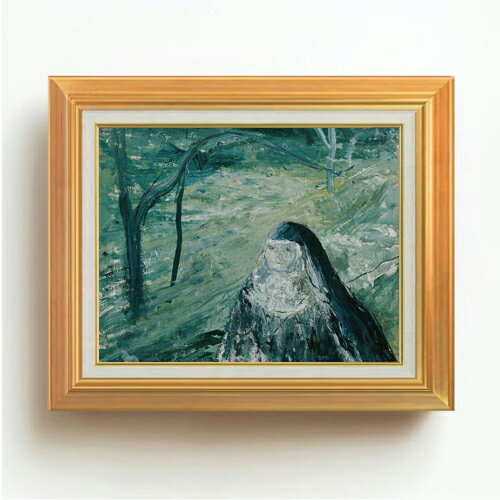 Rakuten - 【油絵 直筆仕上げ】テニー ノンネ F6 【アップグレード額】 絵画 販売 6号 油彩 抽象画 558×467mm 複製画 送料無料 プレゼント ギフト 開店祝い 開業祝い 退職祝い 新築祝い リビング 玄関 モダン アートフレーム 壁掛け