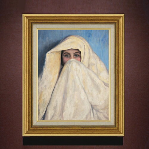 【油絵 直筆仕上げ】バルボサ A moura F6 【アップグレード額】 絵画 販売 6号 油彩 人物画 558×467mm 複製画 送料無料 プレゼント ギフト 開店祝い 開業祝い 退職祝い 新築祝い リビング 玄関 モダン アートフレーム 壁掛け