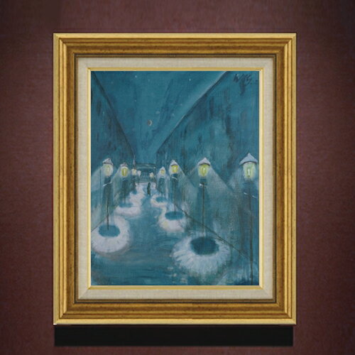 【油絵 直筆仕上げ】グラマテ ネヒトリッヒ通り F6 【アップグレード額】 絵画 販売 6号 油彩 抽象画 558×467mm 複製画 送料無料 プレゼント ギフト 開店祝い 開業祝い 退職祝い 新築祝い リビング 玄関 モダン アートフレーム 壁掛け