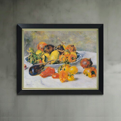 絵自体（キャンバス）の大きさ　410×318mm 表面アクリル透明保護板　額縁吊り紐　付属 ※一部在庫商品は早期出荷可能の場合がございます。 お急ぎに際は別途Eメールにてお問い合わせください。 お問い合わせメールアドレス 　shopmaster@artrest.jp 【留意事項】 ※注文個数によりお届け日が変わることがあります。 ※直筆仕上げ商品のため色彩が若干異なる場合がございますので 予めご了承くださいませ。 絵画 販売 インテリア 油絵 油彩 壁掛け 複製画 風景画 ゴッホ モネ ルノワール その他 静物画 肖像画 アート プレゼント 開業祝い 退職祝い 新築祝い 玄関 リビングアート 風水 縁起 フレーム 贈り物ルノワール 南仏の果物
