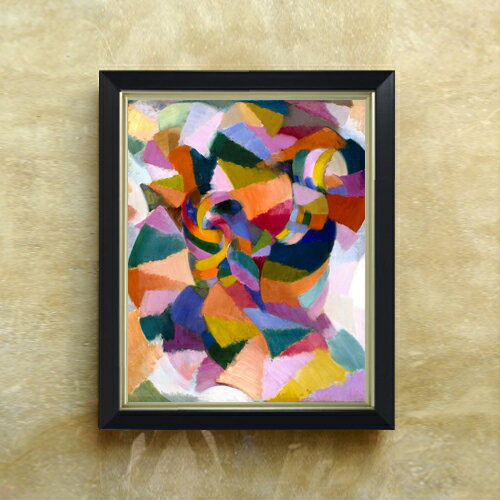 【油絵 直筆仕上げ】スタントン・マクドナルド＝ライト Arm Organization F6 【シンプルフレーム】 絵..