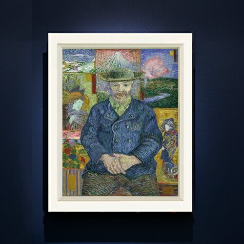 絵自体（キャンバス）の大きさ　410×318mm 表面アクリル透明保護板　額縁吊り紐　付属 ※一部在庫商品は早期出荷可能の場合がございます。 お急ぎに際は別途Eメールにてお問い合わせください。 お問い合わせメールアドレス 　shopmaster@artrest.jp 【留意事項】 ※注文個数によりお届け日が変わることがあります。 ※直筆仕上げ商品のため色彩が若干異なる場合がございますので 予めご了承くださいませ。 絵画 販売 インテリア 油絵 油彩 壁掛け 複製画 風景画 ゴッホ モネ ルノワール その他 静物画 肖像画 アート プレゼント 開業祝い 退職祝い 新築祝い 玄関 リビングアート 風水 縁起 フレーム 贈り物ゴッホ タンギー爺さん
