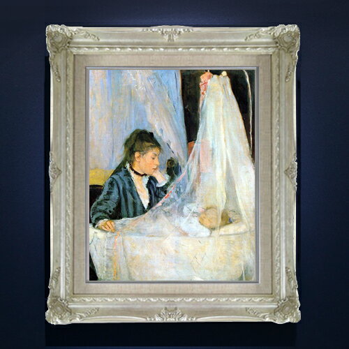 絵画 販売 インテリア 油絵 油彩 壁掛け 複製画 風景画 ゴッホ モネ ルノワール その他 静物画 肖像画 アート プレゼント 開業祝い 退職祝い 新築祝い 玄関 リビングアート 風水 縁起 フレーム 贈り物 絵自体（キャンバス）の大きさ　410×318mm 表面アクリル透明保護板　額縁吊り紐　付属 【お届け日数】 ご注文日から　8-12日以内　に到着いたします。 ※一部在庫商品は早期出荷可能の場合がございます。 お急ぎに際は別途Eメールにてお問い合わせください。 お問い合わせメールアドレス 　shopmaster@artrest.jp 【留意事項】 ※注文個数によりお届け日が変わることがあります。 ※直筆仕上げ商品のため色彩が若干異なる場合がございますので 予めご了承くださいませ。 絵画 販売 インテリア 油絵 油彩 壁掛け 複製画 風景画 ゴッホ モネ ルノワール その他 静物画 肖像画 アート プレゼント 開業祝い 退職祝い 新築祝い 玄関 リビングアート 風水 縁起 フレーム 贈り物ベルト・モリゾ ゆりかご