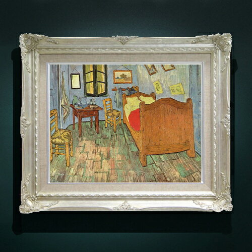 絵画 販売 インテリア 油絵 油彩 壁掛け 複製画 風景画 ゴッホ モネ ルノワール その他 静物画 肖像画 アート プレゼント 開業祝い 退職祝い 新築祝い 玄関 リビングアート 風水 縁起 フレーム 贈り物 絵自体（キャンバス）の大きさ　410×318mm 表面アクリル透明保護板　額縁吊り紐　付属 【お届け日数】 ご注文日から　8-12日以内　に到着いたします。 ※一部在庫商品は早期出荷可能の場合がございます。 お急ぎに際は別途Eメールにてお問い合わせください。 お問い合わせメールアドレス 　shopmaster@artrest.jp 【留意事項】 ※注文個数によりお届け日が変わることがあります。 ※直筆仕上げ商品のため色彩が若干異なる場合がございますので 予めご了承くださいませ。 絵画 販売 インテリア 油絵 油彩 壁掛け 複製画 風景画 ゴッホ モネ ルノワール その他 静物画 肖像画 アート プレゼント 開業祝い 退職祝い 新築祝い 玄関 リビングアート 風水 縁起 フレーム 贈り物ゴッホ ファン・ゴッホの寝室