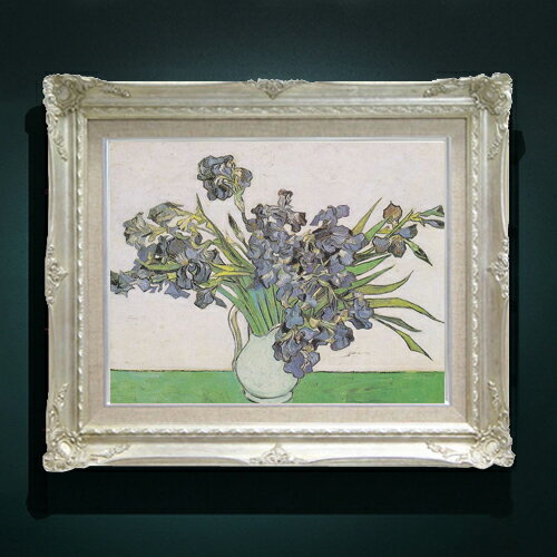 楽天市場】ゴッホ アイリスのある花瓶 複製画の通販