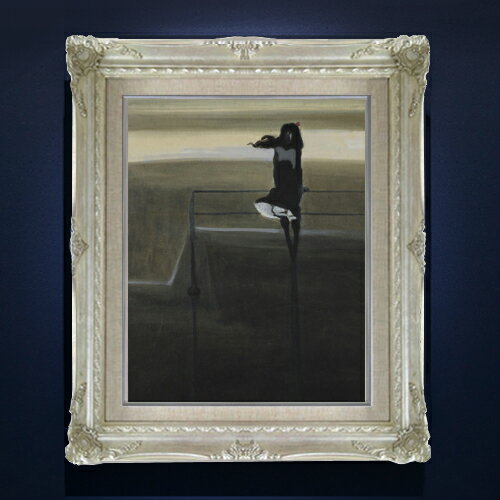 樂天商城 - 【油絵 直筆仕上げ】スピリアールト 突風（1904年） F6 【アップグレード額縁】 絵画 販売 6号 油彩 抽象画 552×461mm 複製画 送料無料 プレゼント ギフト 開店祝い 開業祝い 退職祝い 新築祝い リビング 玄関 アートフレーム 壁掛け