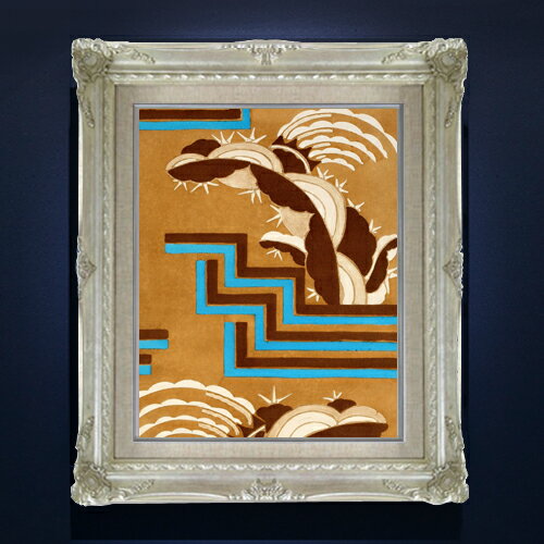 Rakuten - 【油絵 直筆仕上げ】セギュイ プリズム2 F6 【アップグレード額縁】 絵画 販売 6号 油彩 抽象画 552×461mm 複製画 送料無料 プレゼント ギフト 開店祝い 開業祝い 退職祝い 新築祝い リビング 玄関 アートフレーム 壁掛け