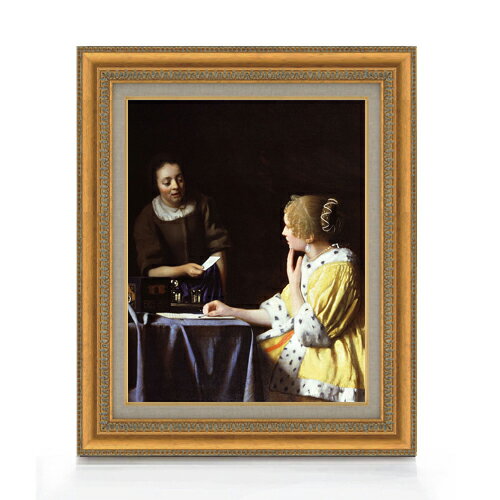 絵自体（キャンバス）の大きさ　410×318mm 【お届け日数】 ご注文日から　8-12日以内　に到着いたします。 ※一部在庫商品は早期出荷可能の場合がございます。 お急ぎに際は別途Eメールにてお問い合わせください。 お問い合わせメールアドレス 　shopmaster@artrest.jp 【留意事項】 ※注文個数によりお届け日が変わることがあります。 ※直筆仕上げ商品のため色彩が若干異なる場合がございますので 予めご了承くださいませ。 絵画 販売 インテリア 油絵 油彩 壁掛け 複製画 風景画 ゴッホ モネ ルノワール その他 静物画 肖像画 アート プレゼント 開業祝い 退職祝い 新築祝い 玄関 リビングアート 風水 縁起 フレーム 贈り物フェルメール 婦人と召使