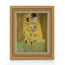 【油絵 直筆仕上げ】クリムト 接吻 F6 【額入り】 絵画 販売 6号 油彩 抽象画 556×465mm 複製画 送料無料 プレゼント ギフト 開店祝い 開業祝...