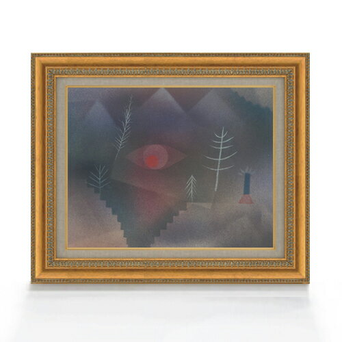【油絵 直筆仕上げ】パウル・クレー Glanceof a Landscape F6 【額入り】 絵画 販売 6号 油彩 抽象画 558×467mm 複製画 送料無料 プレゼント ギフト 開店祝い 開業祝い 退職祝い 新築祝い リビング 玄関 モダン アートフレーム 壁掛け