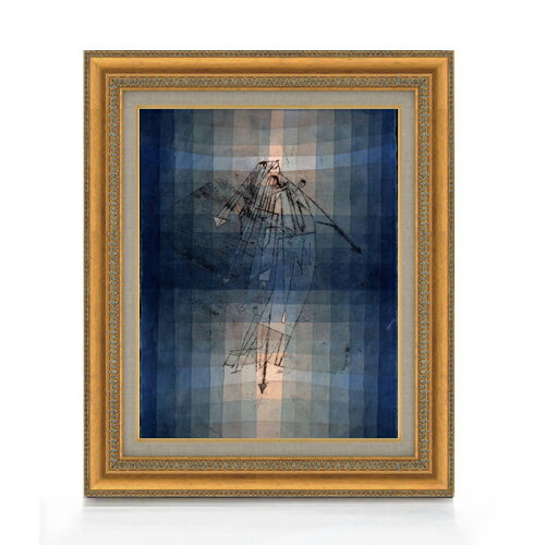 【油絵 直筆仕上げ】パウル・クレー 蛾の踊り F6 【額入り】 絵画 販売 6号 油彩 抽象画 556×465mm 複製画 送料無料 プレゼント ギフト 開店祝い 開業祝い 退職祝い 新築祝い リビング 玄関 モダン アートフレーム 壁掛け