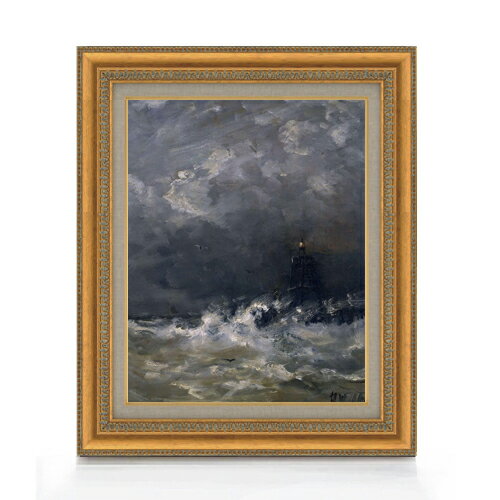 ������ ľɮ�ž夲�ۥ᥹���� Lighthouse in Breaking Waves F6 �ڳ������ ���� ���� 6�� ���� ��ݲ� 556��465mm ʣ...