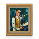 【油絵 直筆仕上げ】カルドーゾ スティールマスク F6 【額入り】 絵画 販売 6号 油彩 抽象画 558×467mm 複製画 送料無料 プレゼント ギフト 開店祝い 開業祝い 退職祝い 新築祝い リビング 玄関 モダン アートフレーム 壁掛け