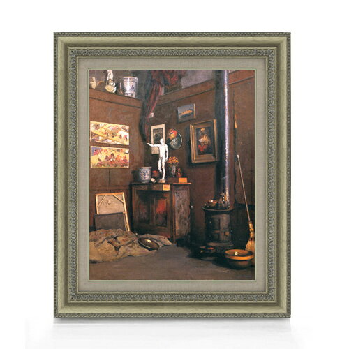 絵自体（キャンバス）の大きさ　410×318mm 表面アクリル透明保護板　額縁吊り紐　付属 ※一部在庫商品は早期出荷可能の場合がございます。 お急ぎに際は別途Eメールにてお問い合わせください。 お問い合わせメールアドレス 　shopmaster@artrest.jp 【留意事項】 ※注文個数によりお届け日が変わることがあります。 ※直筆仕上げ商品のため色彩が若干異なる場合がございますので 予めご了承くださいませ。 絵画 販売 インテリア 油絵 油彩 壁掛け 複製画 風景画 ゴッホ モネ ルノワール その他 静物画 肖像画 アート プレゼント 開業祝い 退職祝い 新築祝い 玄関 リビングアート 風水 縁起 フレーム 贈り物カイユボット アトリエのインテリア