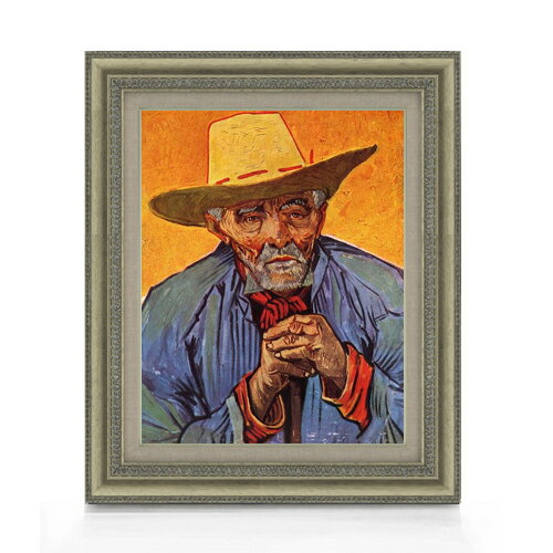 絵自体（キャンバス）の大きさ　410×318mm 表面アクリル透明保護板　額縁吊り紐　付属 ※一部在庫商品は早期出荷可能の場合がございます。 お急ぎに際は別途Eメールにてお問い合わせください。 お問い合わせメールアドレス 　shopmaster@artrest.jp 【留意事項】 ※注文個数によりお届け日が変わることがあります。 ※直筆仕上げ商品のため色彩が若干異なる場合がございますので 予めご了承くださいませ。 絵画 販売 インテリア 油絵 油彩 壁掛け 複製画 風景画 ゴッホ モネ ルノワール その他 静物画 肖像画 アート プレゼント 開業祝い 退職祝い 新築祝い 玄関 リビングアート 風水 縁起 フレーム 贈り物ゴッホ パシアンス・エスカリエの肖像