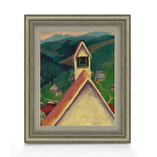 絵自体（キャンバス）の大きさ　410×318mm 表面アクリル透明保護板　額縁吊り紐　付属 ※一部在庫商品は早期出荷可能の場合がございます。 お急ぎに際は別途Eメールにてお問い合わせください。 お問い合わせメールアドレス 　shopmaster@artrest.jp 【留意事項】 ※注文個数によりお届け日が変わることがあります。 ※直筆仕上げ商品のため色彩が若干異なる場合がございますので 予めご了承くださいませ。 絵画 販売 インテリア 油絵 油彩 壁掛け 複製画 風景画 ゴッホ モネ ルノワール その他 静物画 肖像画 アート プレゼント 開業祝い 退職祝い 新築祝い 玄関 リビングアート 風水 縁起 フレーム 贈り物ジョージア・オキーフ Church