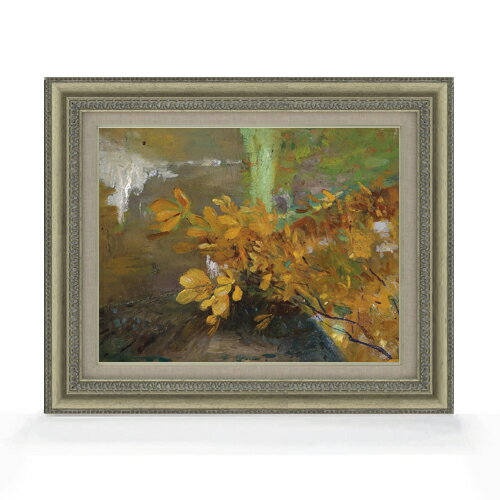Rakuten - 【油絵 直筆仕上げ】ペリカン　アン・デア・パークマウアー F6 【額入り】 絵画 販売 6号 油彩 抽象画 558×467mm 複製画 送料無料 プレゼント ギフト 開店祝い 開業祝い 退職祝い 新築祝い リビング 玄関 モダン アートフレーム 壁掛け