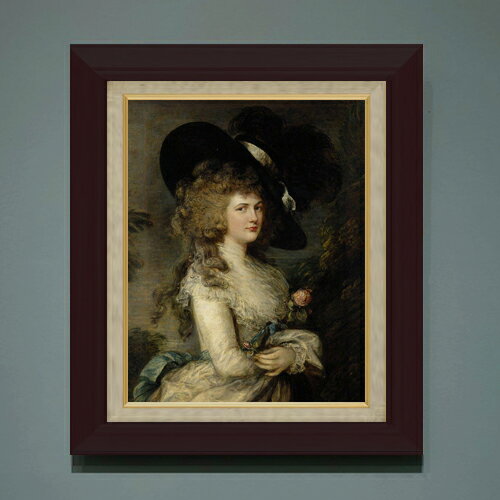 絵自体（キャンバス）の大きさ　410×318mm 表面アクリル透明保護板　額縁吊り紐　付属 ※一部在庫商品は早期出荷可能の場合がございます。 お急ぎに際は別途Eメールにてお問い合わせください。 お問い合わせメールアドレス 　shopmaster@artrest.jp 【留意事項】 ※注文個数によりお届け日が変わることがあります。 ※直筆仕上げ商品のため色彩が若干異なる場合がございますので 予めご了承くださいませ。 絵画 販売 インテリア 油絵 油彩 壁掛け 複製画 風景画 ゴッホ モネ ルノワール その他 静物画 肖像画 アート プレゼント 開業祝い 退職祝い 新築祝い 玄関 リビングアート 風水 縁起 フレーム 贈り物 -----------------------------------------------------------トマス・ゲインズバラ ジョージアナ・キャヴェンディッシュ