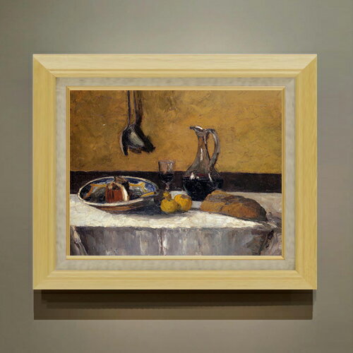 【油絵 直筆仕上げ】ピサロ Still Life F6 【額入り】 絵画 販売 6号 油彩 静物画 556×465mm 複製画 送料無料 プレゼント ギフト 開店祝い 開業祝い 退職祝い 新築祝い リビング 玄関 モダン アートフレーム 壁掛け