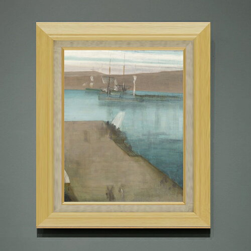 ホイッスラー Valparaiso Harbor F6  絵画 販売 6号 油彩 抽象画 556×465mm 複製画 送料無料 プレゼント ギフト 開店祝い 開業祝い 退職祝い 新築祝い リビング 玄関 モダン アートフレーム 壁掛け