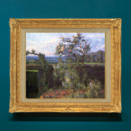 絵自体（キャンバス）の大きさ　455×380mm 表面アクリル透明保護板　額縁吊り紐　付属 ※一部在庫商品は早期出荷可能の場合がございます。 お急ぎに際は別途Eメールにてお問い合わせください。 お問い合わせメールアドレス 　shopmaster@artrest.jp 【留意事項】 ※注文個数によりお届け日が変わることがあります。 ※直筆仕上げ商品のため色彩が若干異なる場合がございますので 予めご了承くださいませ。 絵画 販売 インテリア 油絵 油彩 壁掛け 複製画 風景画 ゴッホ モネ ルノワール その他 静物画 肖像画 アート プレゼント 開業祝い 退職祝い 新築祝い 玄関 リビングアート 風水 縁起 フレーム 贈り物カイユボット イエール近郊の風景