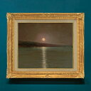 【油絵 直筆仕上げ】ゾナロ Full Moon F8 【額入り】 絵画 販売 8号 油彩 風景画 596×522mm 複製画 送料無料 プレゼント ギフト 開店祝い 開業祝い 退職祝い 新築祝い リビング 玄関 モダン アートフレーム 壁掛け