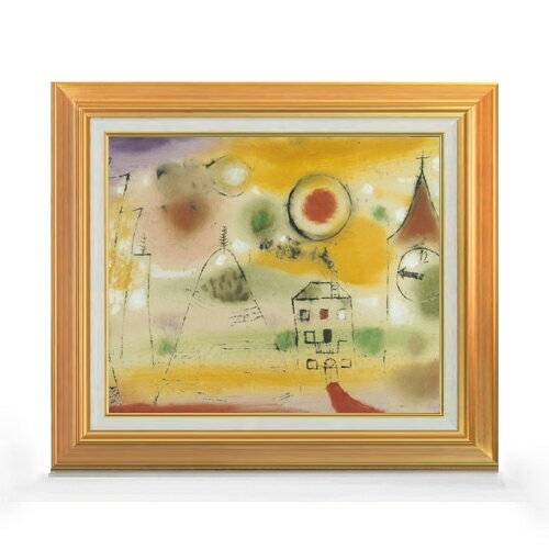 パウル・クレー WinterDay,Shortly before Noon F8  絵画 販売 8号 油彩 抽象画 592×518mm 複製画 送料無料 プレゼント ギフト 開店祝い 開業祝い 退職祝い 新築祝い リビング 玄関 モダン 近代アート 壁掛け