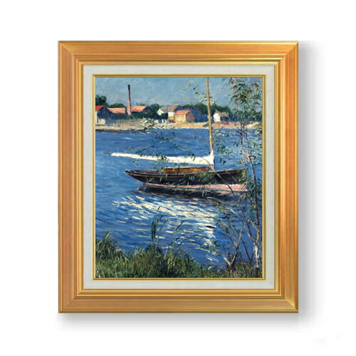 ������ ľɮ�ž夲�ۥ�����ܥå� Boat Moored on the Seine at Argenteuil F8 �ڥ��åץ��졼�ɳۡ� ���� ���� 8�� ��...